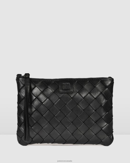 Biba lewisburg pouch bag Jo Mercer Black Leather Accessories 6D6FN473