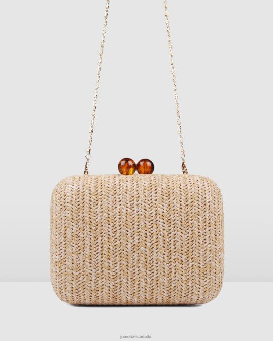 Zoella clutch Jo Mercer Natural Raffia Accessories 6D6FN450