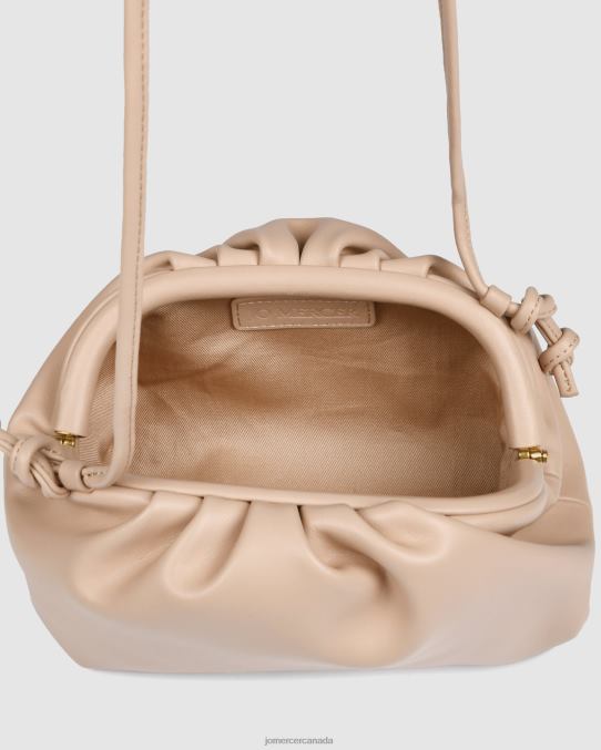 Bambie cross body bag Jo Mercer Beige Leather Accessories 6D6FN155