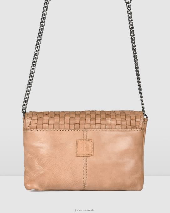 Biba looma mini cross body bag Jo Mercer Taupe Leather Accessories 6D6FN419