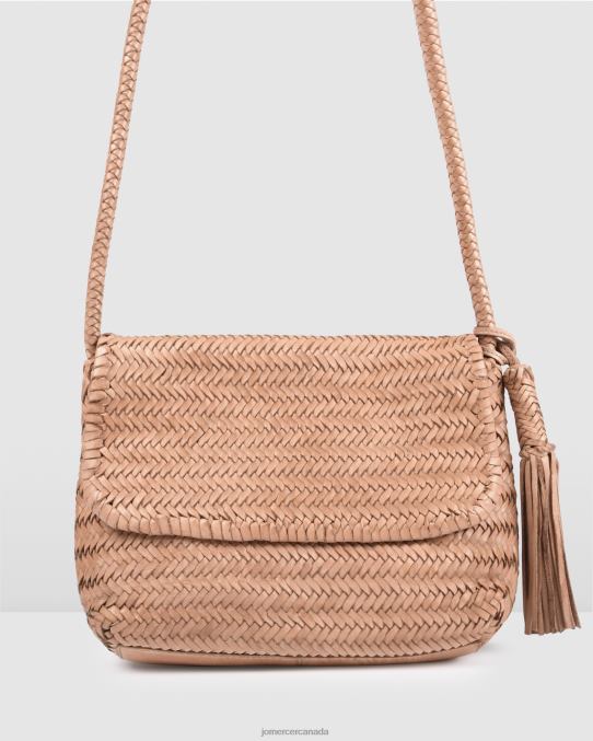 Biba perkins cross body bag Jo Mercer Camel Leather Accessories 6D6FN418