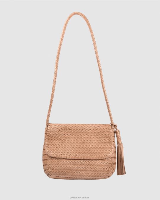 Biba perkins cross body bag Jo Mercer Camel Leather Accessories 6D6FN418