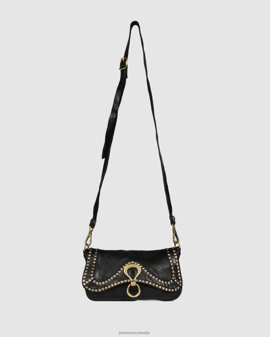 Campomaggi acqua mini cross body bag Jo Mercer Black Leather Accessories 6D6FN412