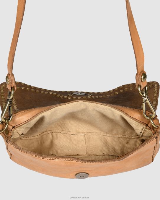 Campomaggi acqua mini cross body bag Jo Mercer Camel Leather Accessories 6D6FN413