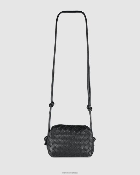 Murphy cross body bag Jo Mercer Black Leather Accessories 6D6FN396