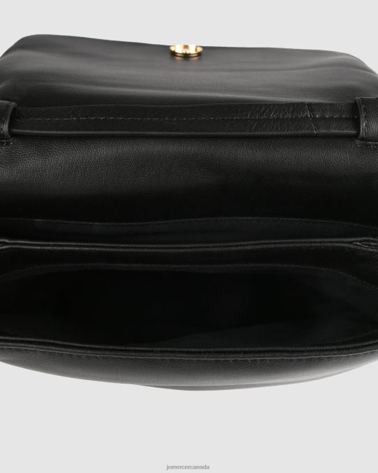 Zephyr cross body bag Jo Mercer Black Leather Accessories 6D6FN401