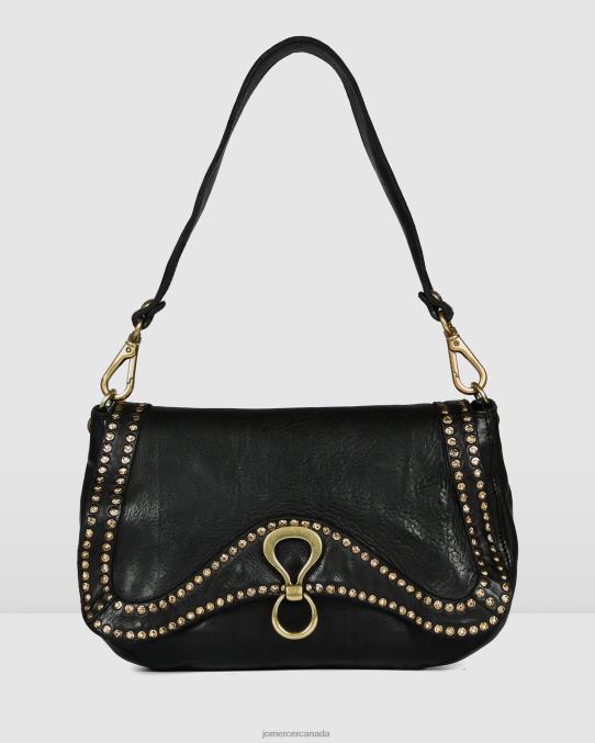 Campomaggi acqua shoulder bag Jo Mercer Black Leather Accessories 6D6FN440