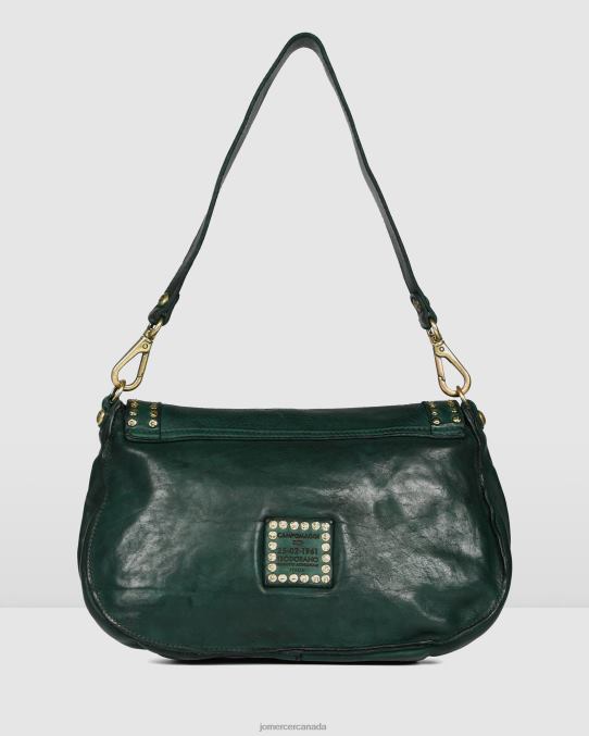 Campomaggi acqua shoulder bag Jo Mercer Bottle Green Leather Accessories 6D6FN441