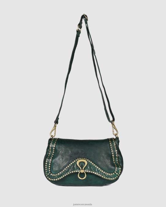 Campomaggi acqua shoulder bag Jo Mercer Bottle Green Leather Accessories 6D6FN441