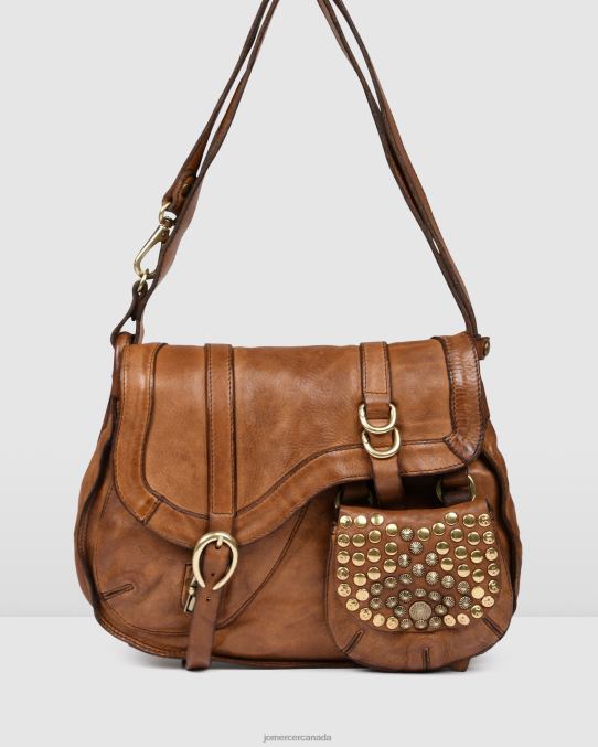 Campomaggi arya shoulder bag Jo Mercer Cognac Leather Accessories 6D6FN439