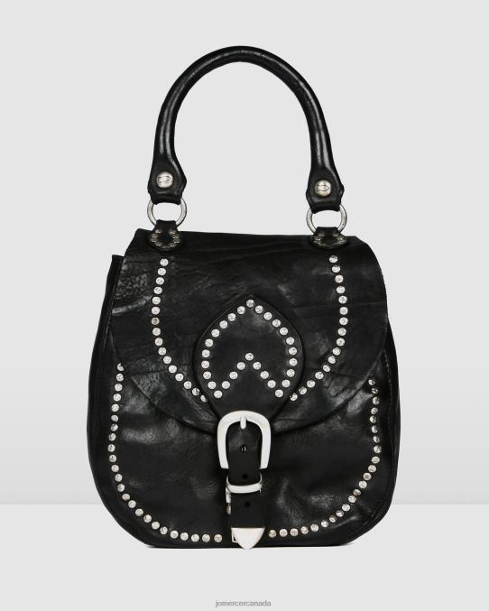 Campomaggi texana shoulder bag Jo Mercer Black Leather Accessories 6D6FN431