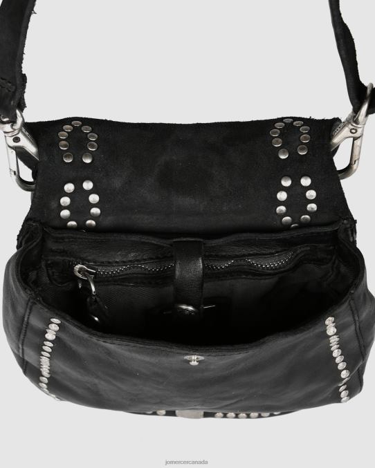 Campomaggi texana shoulder bag Jo Mercer Black Leather Accessories 6D6FN431