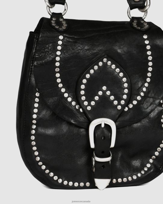 Campomaggi texana shoulder bag Jo Mercer Black Leather Accessories 6D6FN431