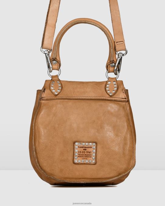 Campomaggi texana shoulder bag Jo Mercer Camel Leather Accessories 6D6FN437