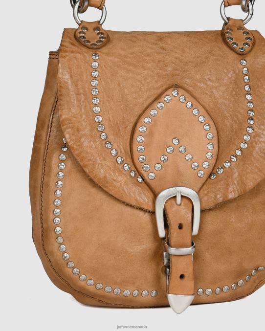 Campomaggi texana shoulder bag Jo Mercer Camel Leather Accessories 6D6FN437