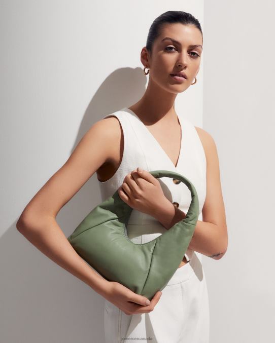 Sloane shoulder bag Jo Mercer Pistachio Green Leather Accessories 6D6FN435