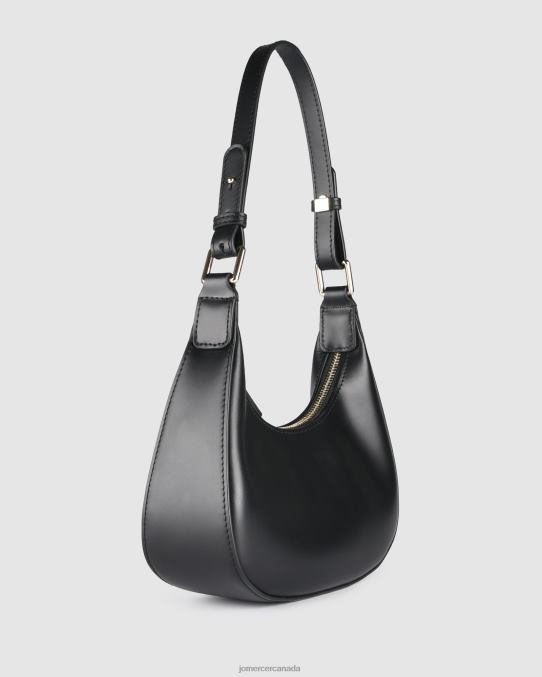 York shoulder bag Jo Mercer Black Leather Accessories 6D6FN445