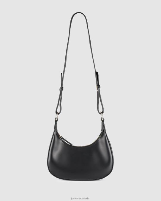 York shoulder bag Jo Mercer Black Leather Accessories 6D6FN445