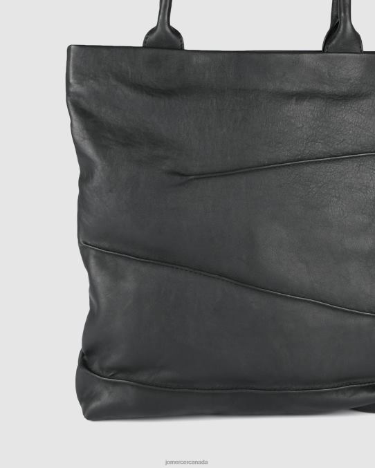 Biba fargo tote bag Jo Mercer Black Leather Accessories 6D6FN453