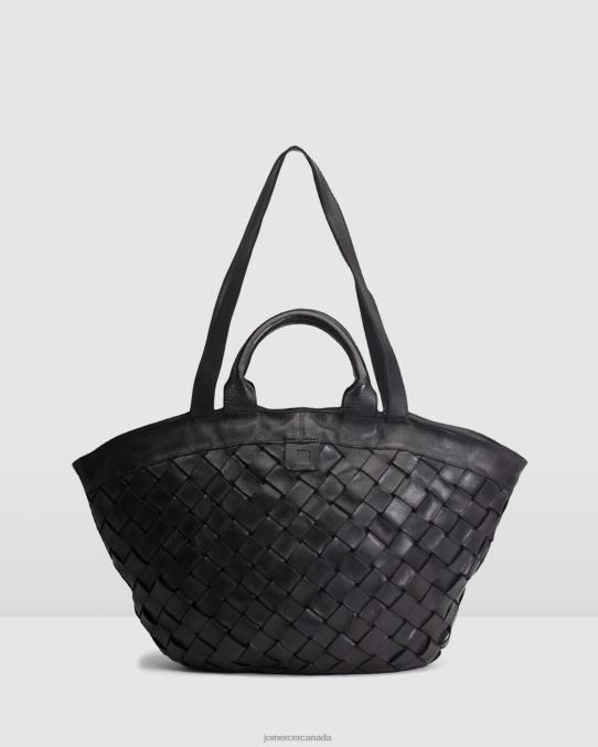 Biba lewisburg tote bag Jo Mercer Black Leather Accessories 6D6FN463