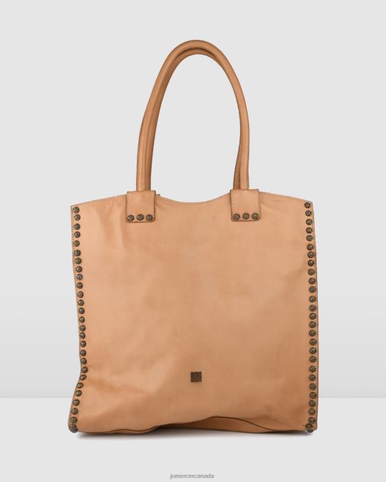 Biba portland tote bag Jo Mercer Taupe Leather Accessories 6D6FN461