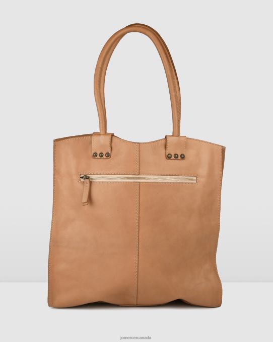 Biba portland tote bag Jo Mercer Taupe Leather Accessories 6D6FN461