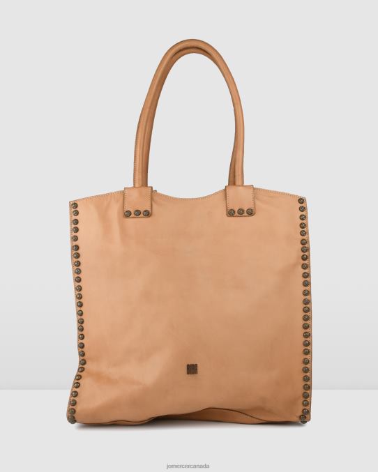 Biba portland tote bag Jo Mercer Taupe Leather Accessories 6D6FN461
