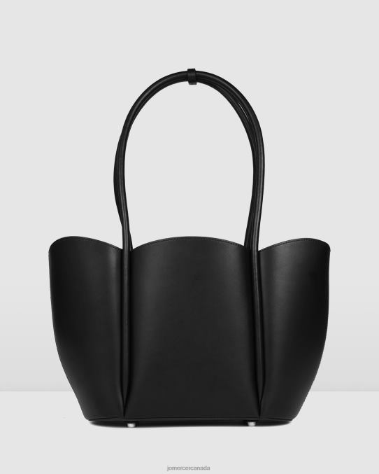 Eleni tote bag Jo Mercer Black Leather Accessories 6D6FN459