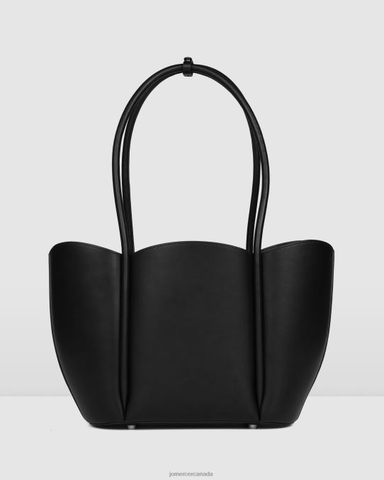 Eleni tote bag Jo Mercer Black Leather Accessories 6D6FN459