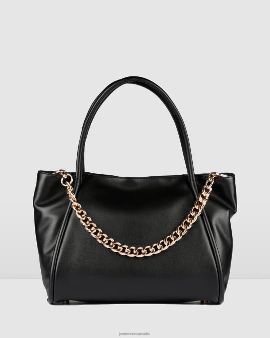 Oliviera tote bag Jo Mercer Black Leather Accessories 6D6FN455