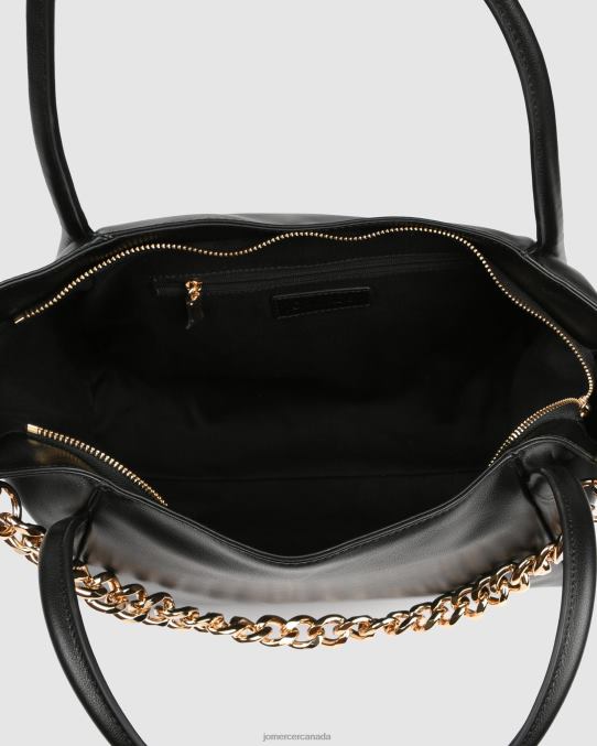 Oliviera tote bag Jo Mercer Black Leather Accessories 6D6FN455