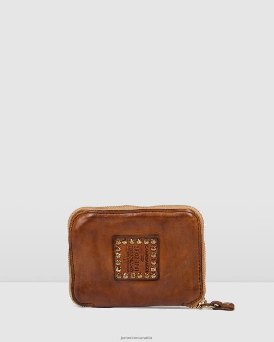 Campomaggi orchidea2 small wallet Jo Mercer Cognac Leather Accessories 6D6FN469