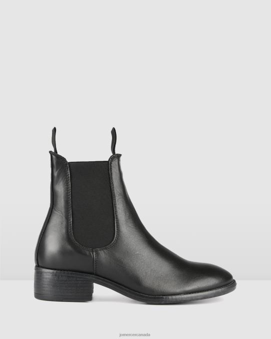 Cisco flat ankle boots Jo Mercer Black Leather Footwear 6D6FN331