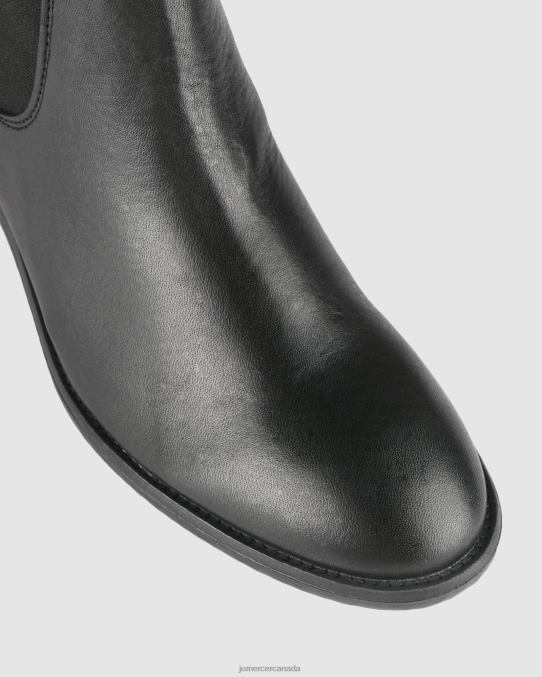 Cisco flat ankle boots Jo Mercer Black Leather Footwear 6D6FN331