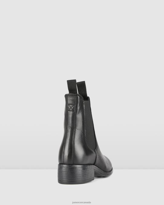 Cisco flat ankle boots Jo Mercer Black Leather Footwear 6D6FN331