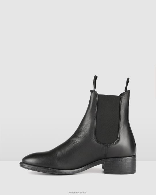 Cisco flat ankle boots Jo Mercer Black Leather Footwear 6D6FN331