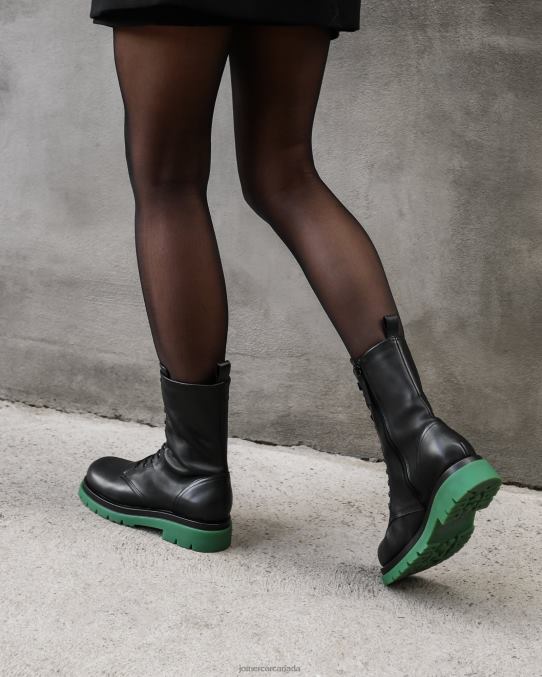Orion flat ankle boots Jo Mercer Black Leather Footwear 6D6FN347