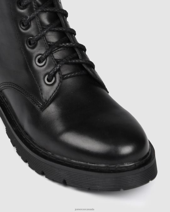 Zig calf boots Jo Mercer Black Leather Footwear 6D6FN388