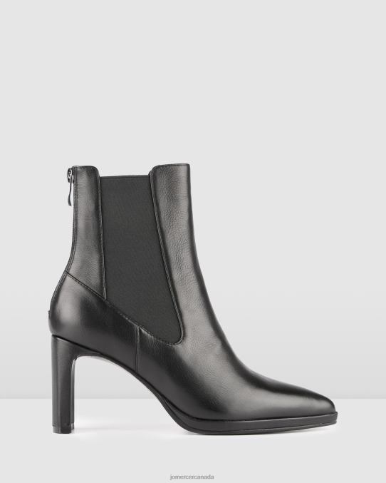 Faith platform high ankle boots Jo Mercer Black Leather Footwear 6D6FN299