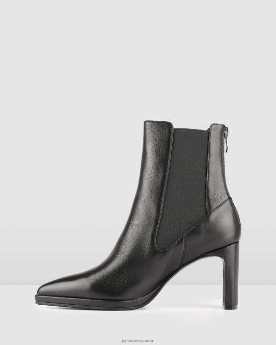 Faith platform high ankle boots Jo Mercer Black Leather Footwear 6D6FN299