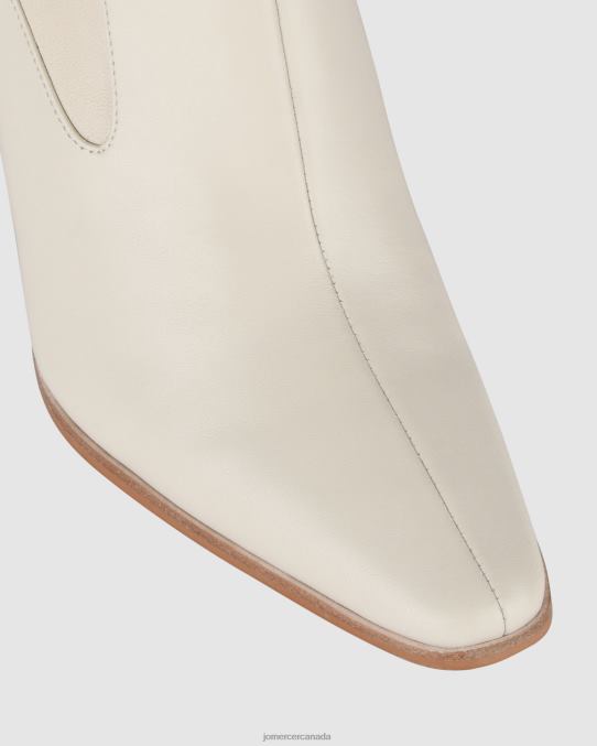 June high ankle boots Jo Mercer Off White Leather Footwear 6D6FN305