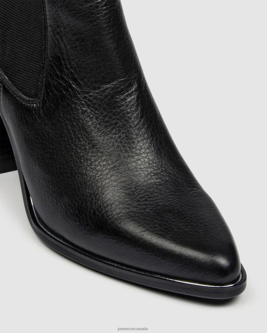 Lover high ankle boots Jo Mercer Black Leather Footwear 6D6FN302