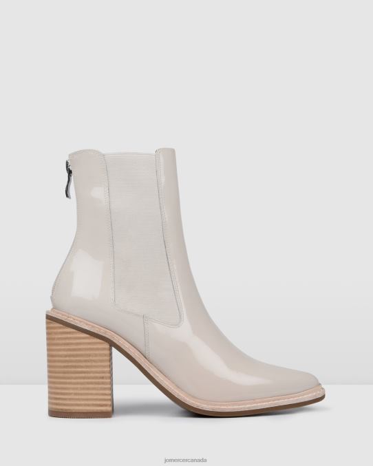 Luxe high ankle boots Jo Mercer Bone Patent Footwear 6D6FN329