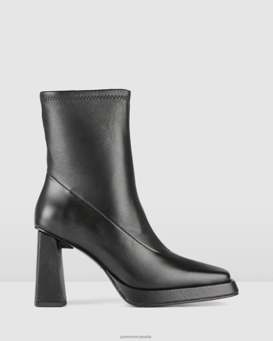 Yale high platform ankle boots Jo Mercer Black Leather Footwear 6D6FN293