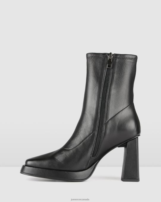 Yale high platform ankle boots Jo Mercer Black Leather Footwear 6D6FN293