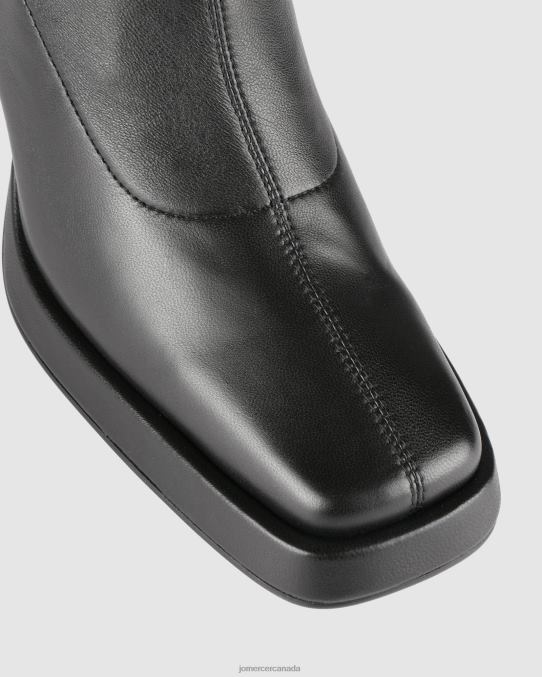 Yale high platform ankle boots Jo Mercer Black Leather Footwear 6D6FN293