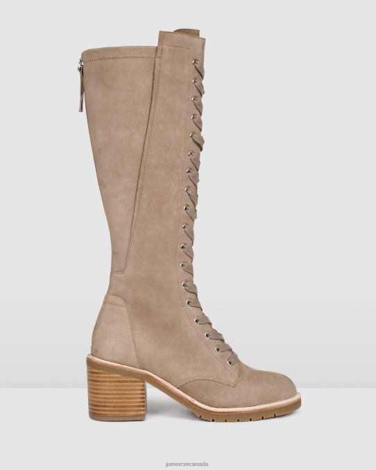 Agnes knee boot Jo Mercer Taupe Nubuck Footwear 6D6FN390