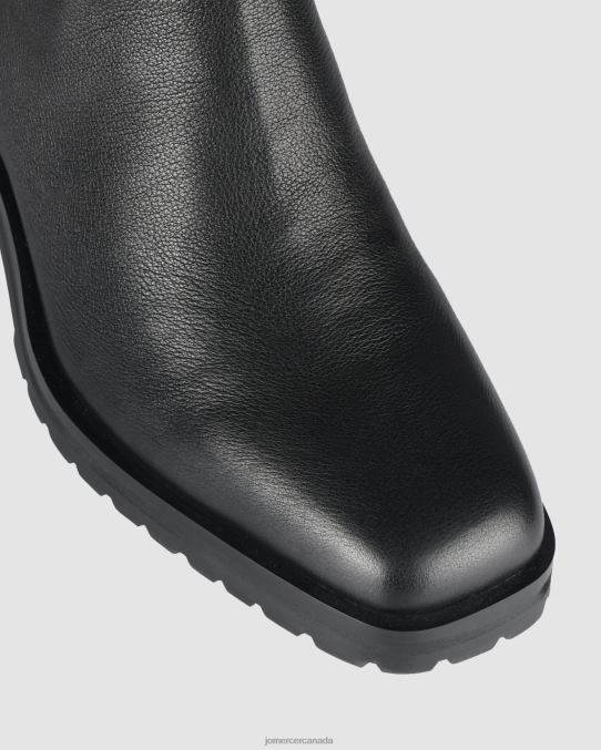 Hamilton knee boots Jo Mercer Black Leather Footwear 6D6FN391