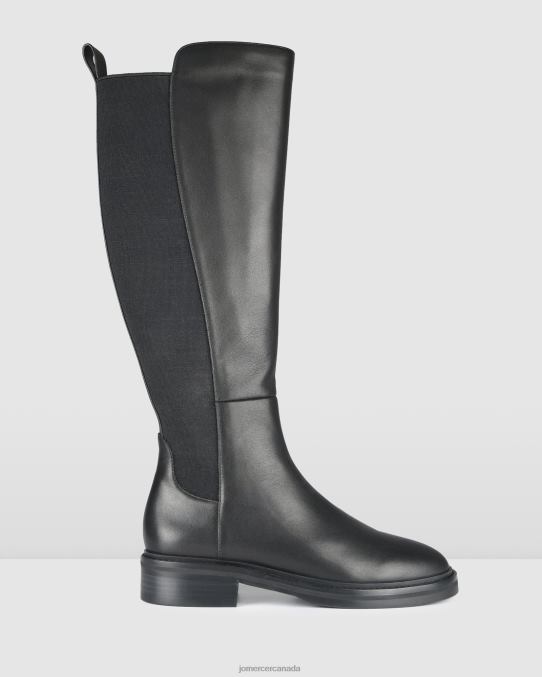 Java knee boots Jo Mercer Black Leather Footwear 6D6FN392