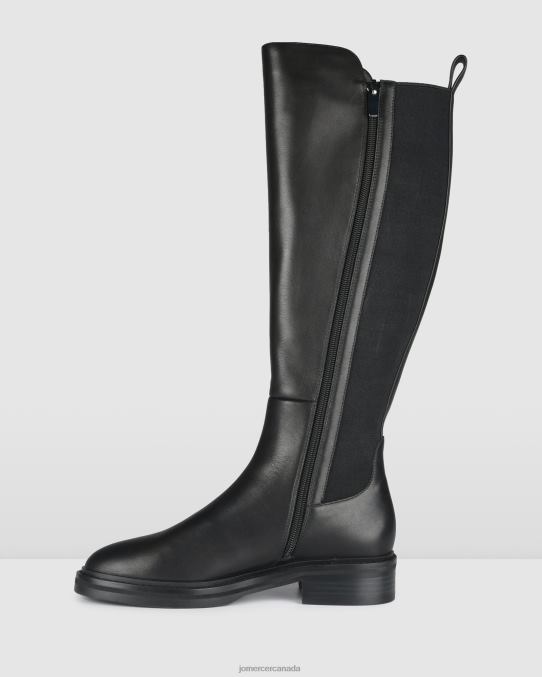 Java knee boots Jo Mercer Black Leather Footwear 6D6FN392
